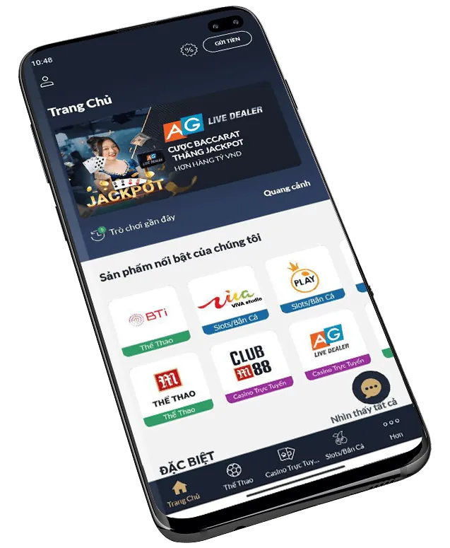 Giao diện cá cược thân thiện